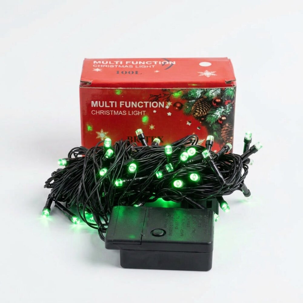 100 LED Green Color with box
