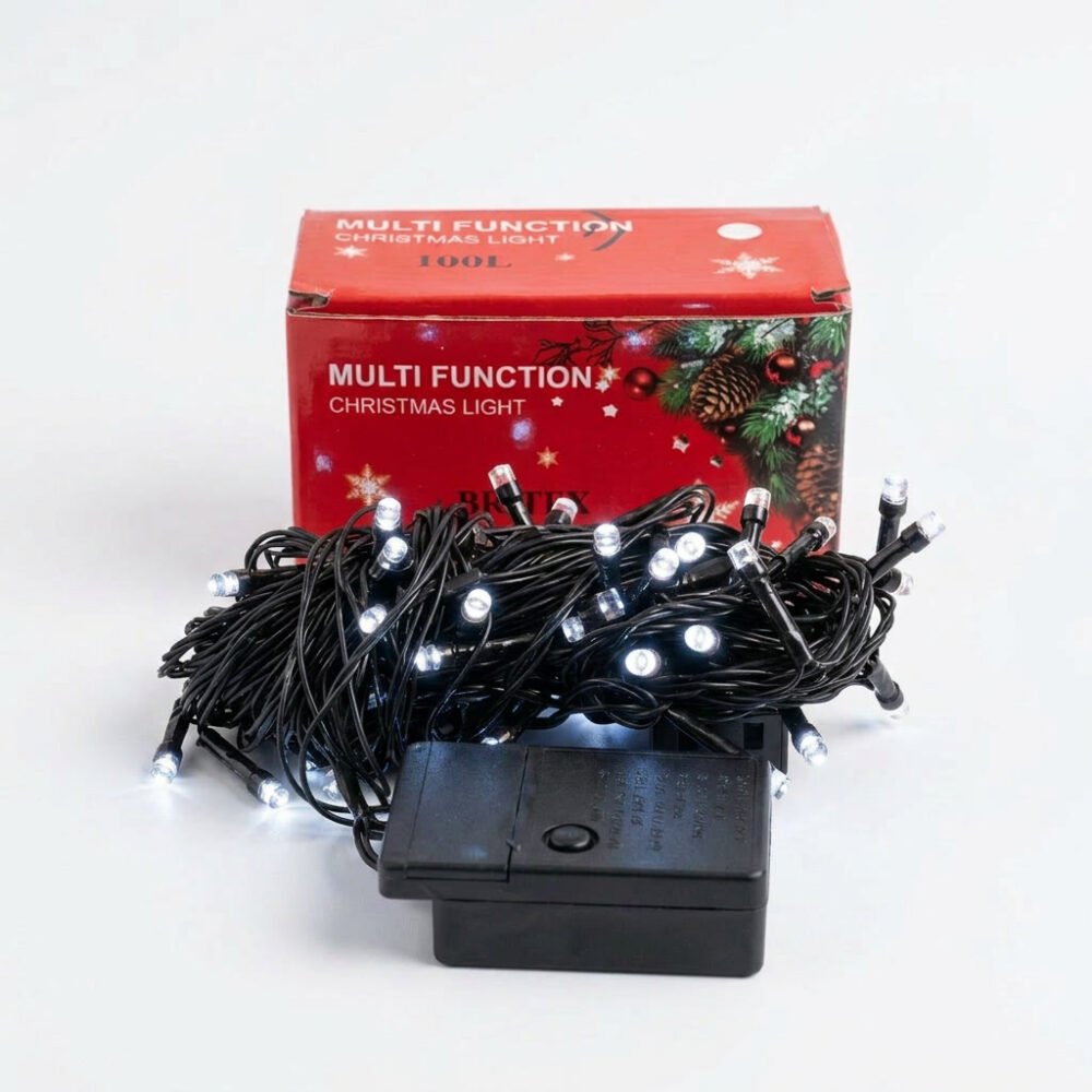 100 LED white Color with box