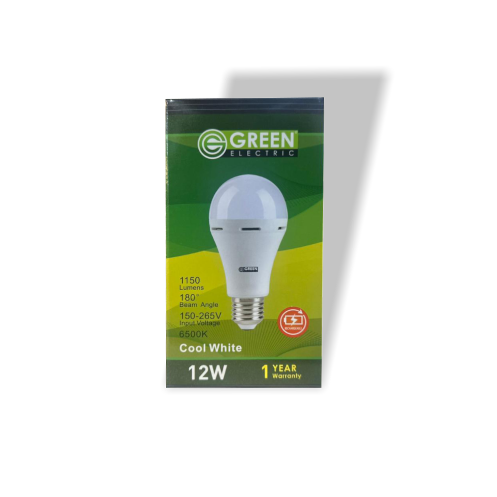 12W Green Emergency Light