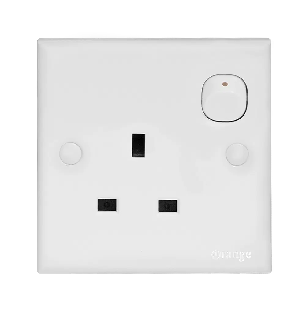 Orange 13A Plug Base