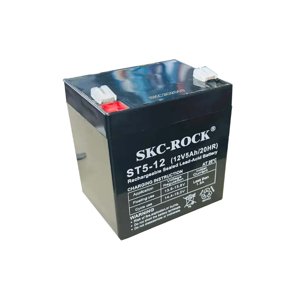12V 5Ah Rechargeble Battery