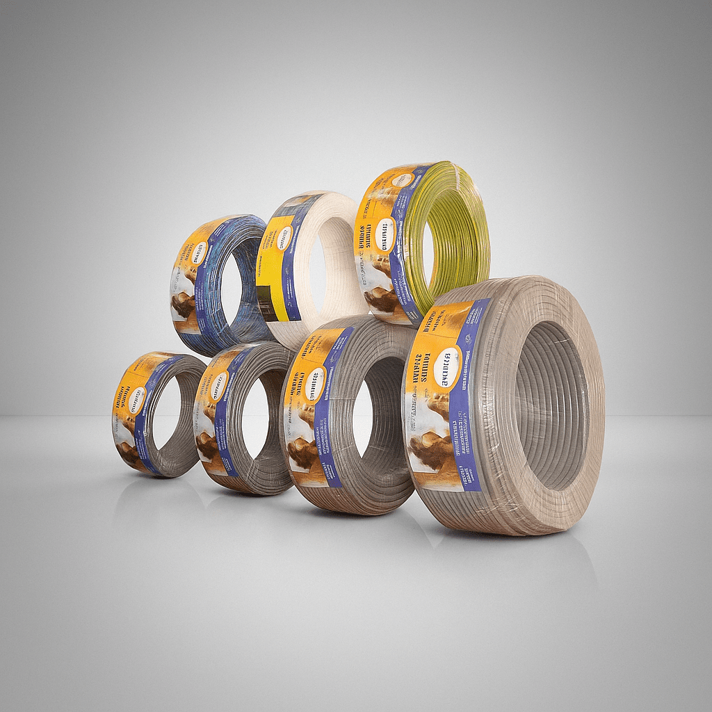 20250801_1925_Colorful Wire Rolls_remix_01k1jyjee5eyarys5zea7gxgt3 Cable