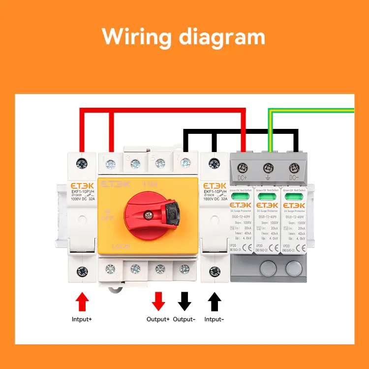 4 Pole Isolator Switch ETEK