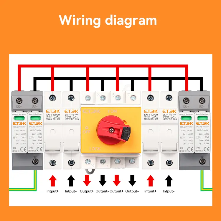 4 Pole Isolator Switch ETEK