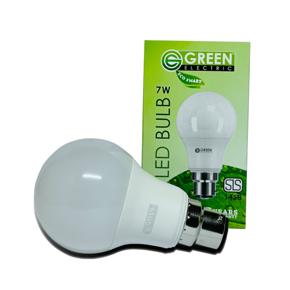 7W Green LED Bulb