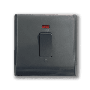 Krypton 20A 2 Pole Switch - Gray