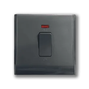 Krypton 20A 2 Pole Switch - Gray