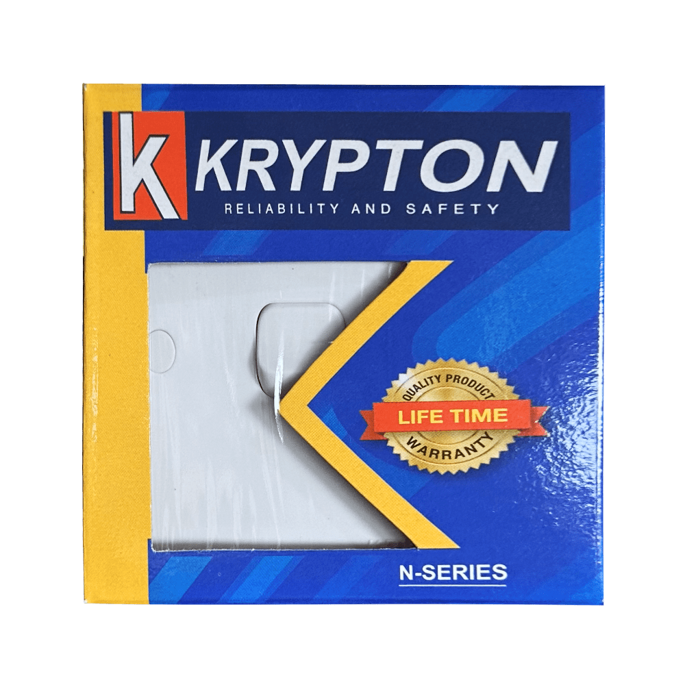1 gang 1 way Switch Krypton