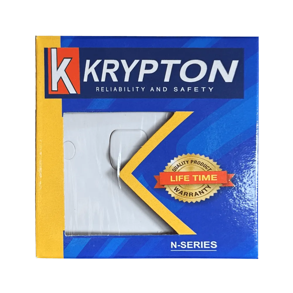 1 gang 1 way Switch Krypton