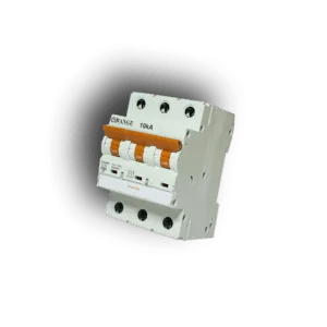 Orange 3 Pole MCB 6A - 63A