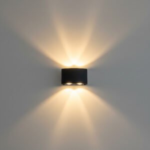 Akra 3W Double Side Double Head Wall Light