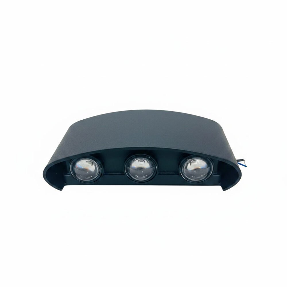 Akra 3W Double Side Triple Head Wall Light