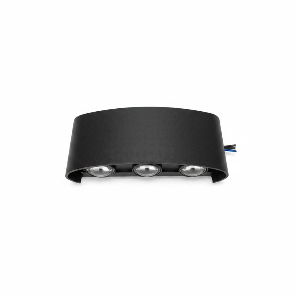 Akra 3W Double Side Triple Head Wall Light