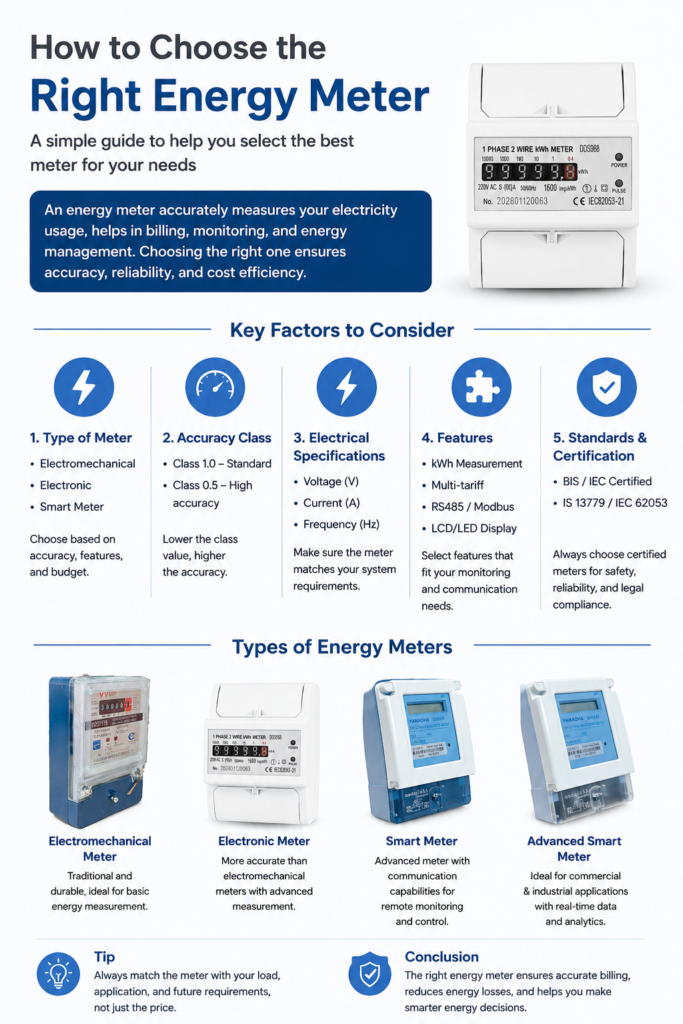 How to Choose Right Energy Meter