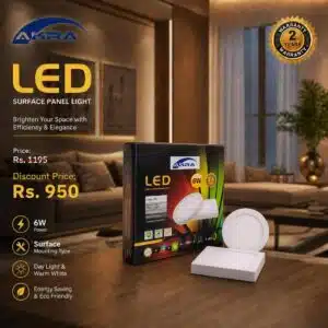 6W Akra Panel light
