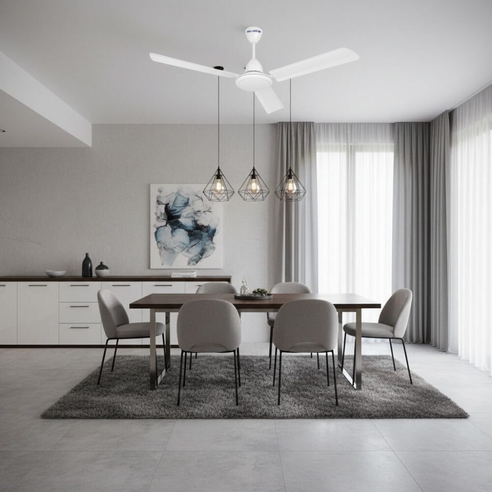 Kelani Ceiling Fan Dinning Room
