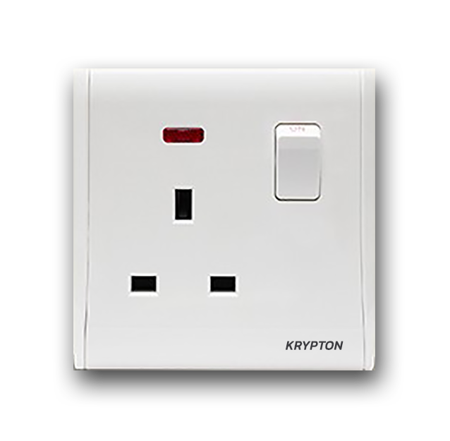 Krypton 13A Plug Base + Neon