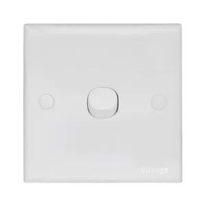 Orange 1 Gang Switch