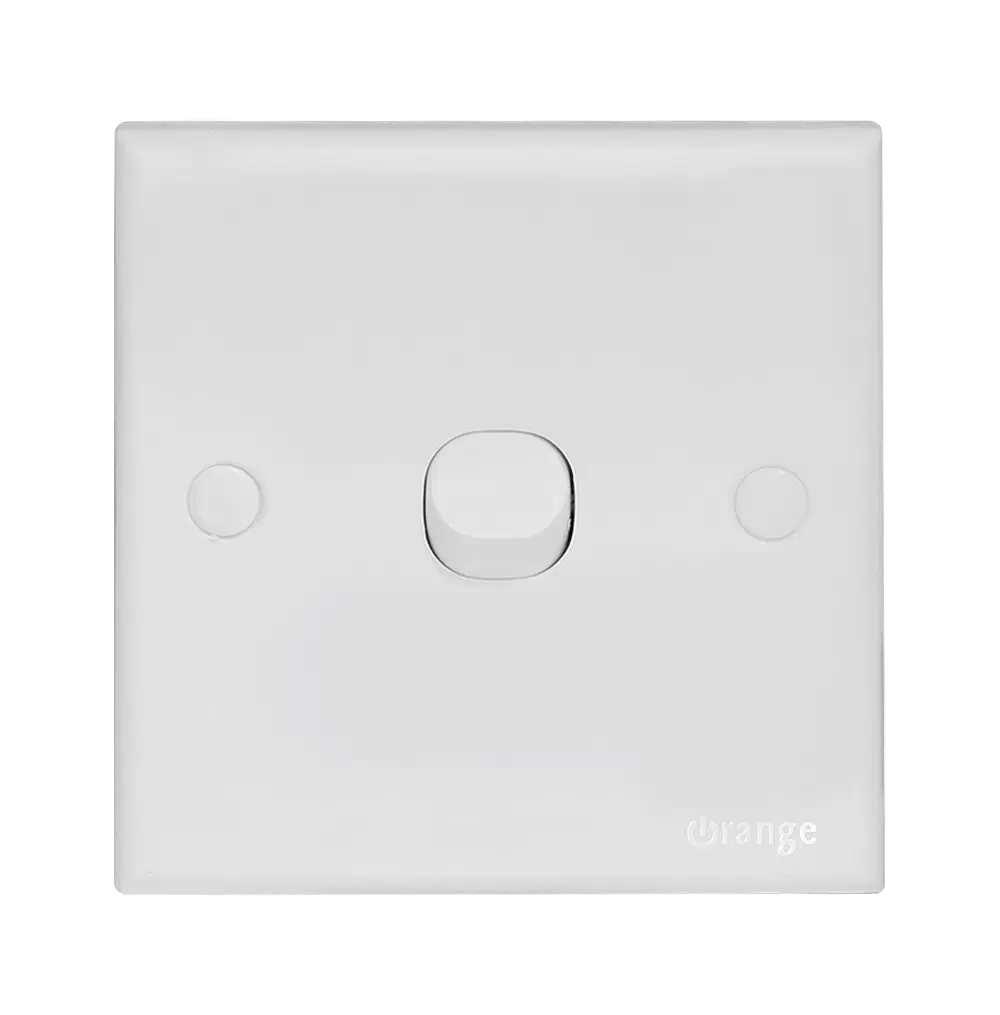 Orange 1 Gang Switch