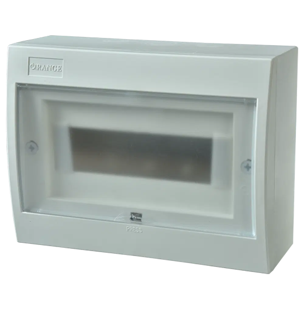 Orange 10 Way Surface Box