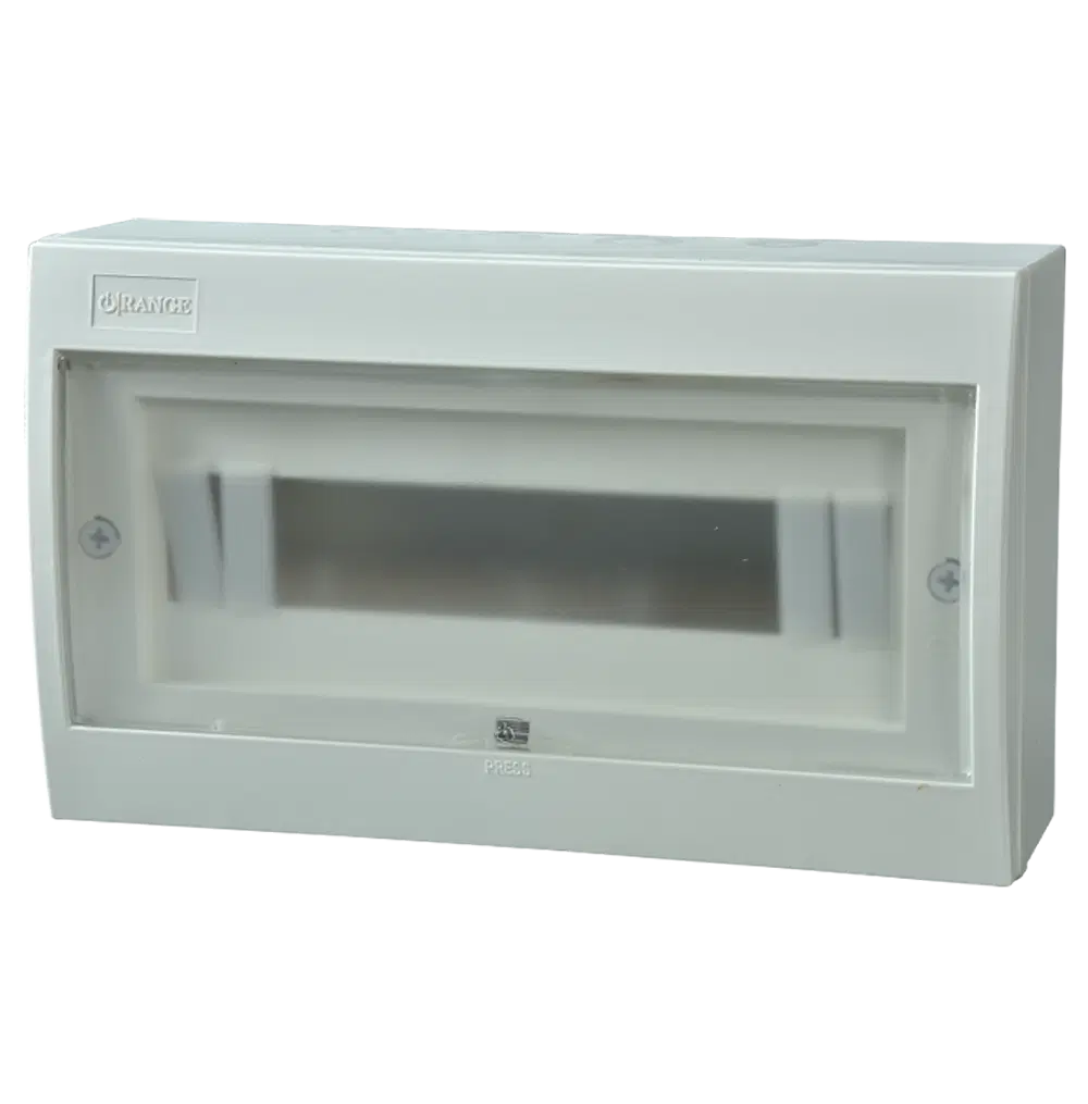 Orange 12 Way Surface Box
