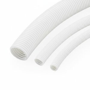 flexible conduit pipe White