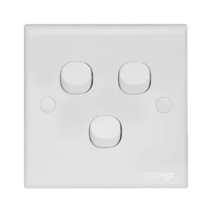 Orange 3 Gang Switch